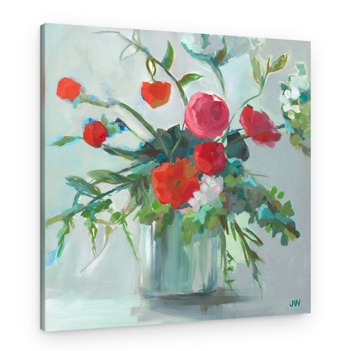 Red Ranunculus – Canvas Print