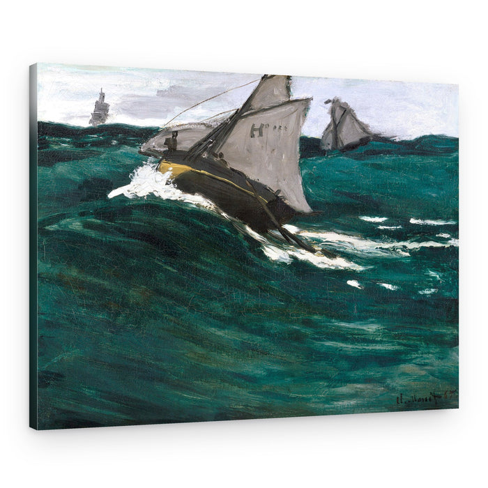 The Green Wave (1866–1867) – Canvas Print