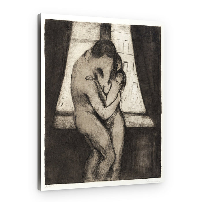 The Kiss 1895 – Canvas Print