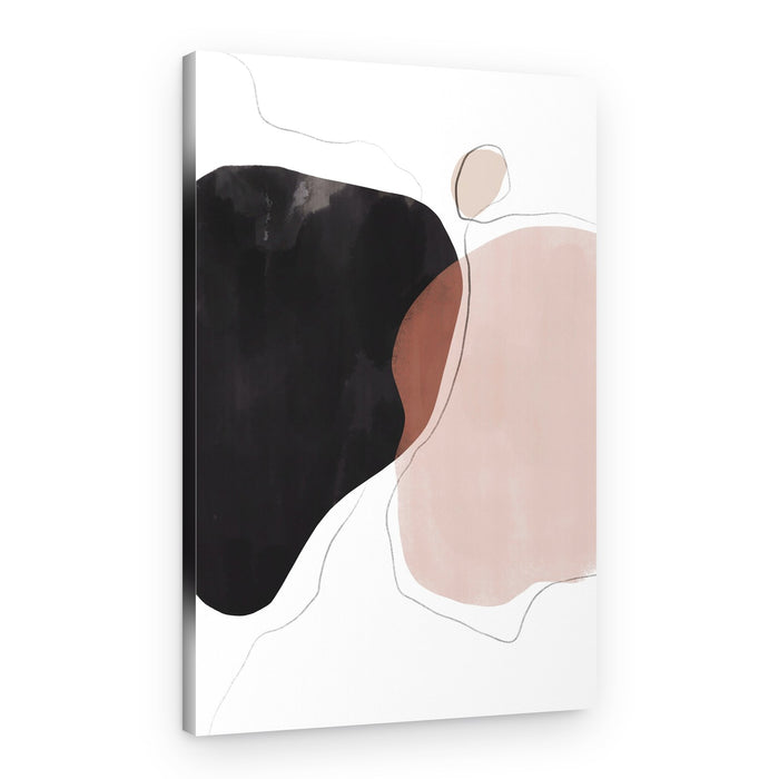 Organic Abstract Shapes – Canvas Print