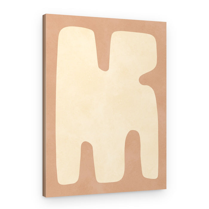 Earthy Organic Shape – Canvas Print