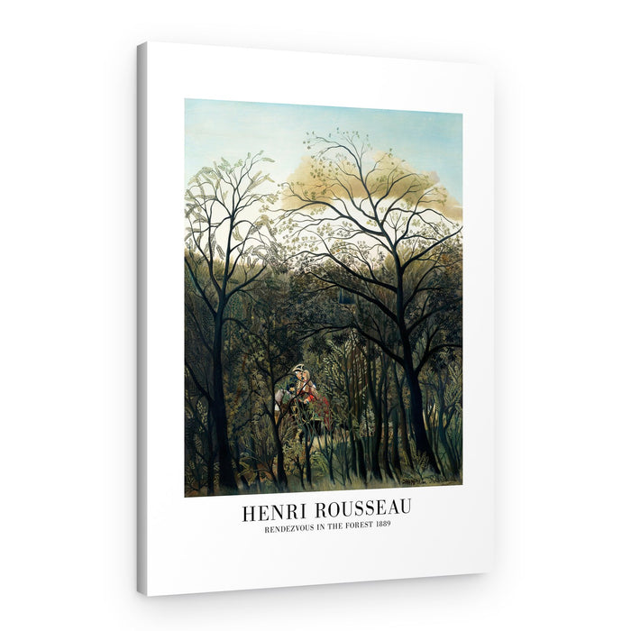 Rendezvous In The Forest – Canvas Print