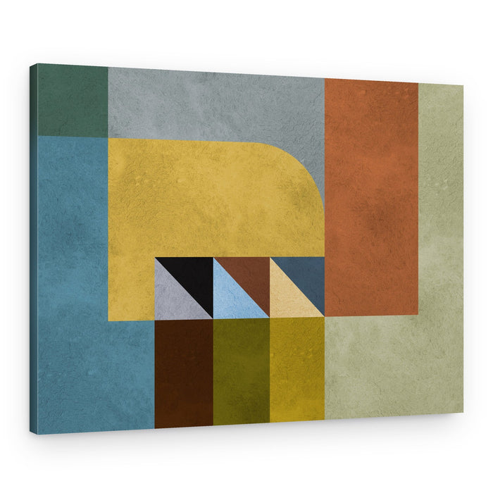 Modern Geometric Composition – Canvas Print