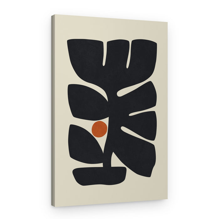 Terracotta Plant Shapes – Canvas Print