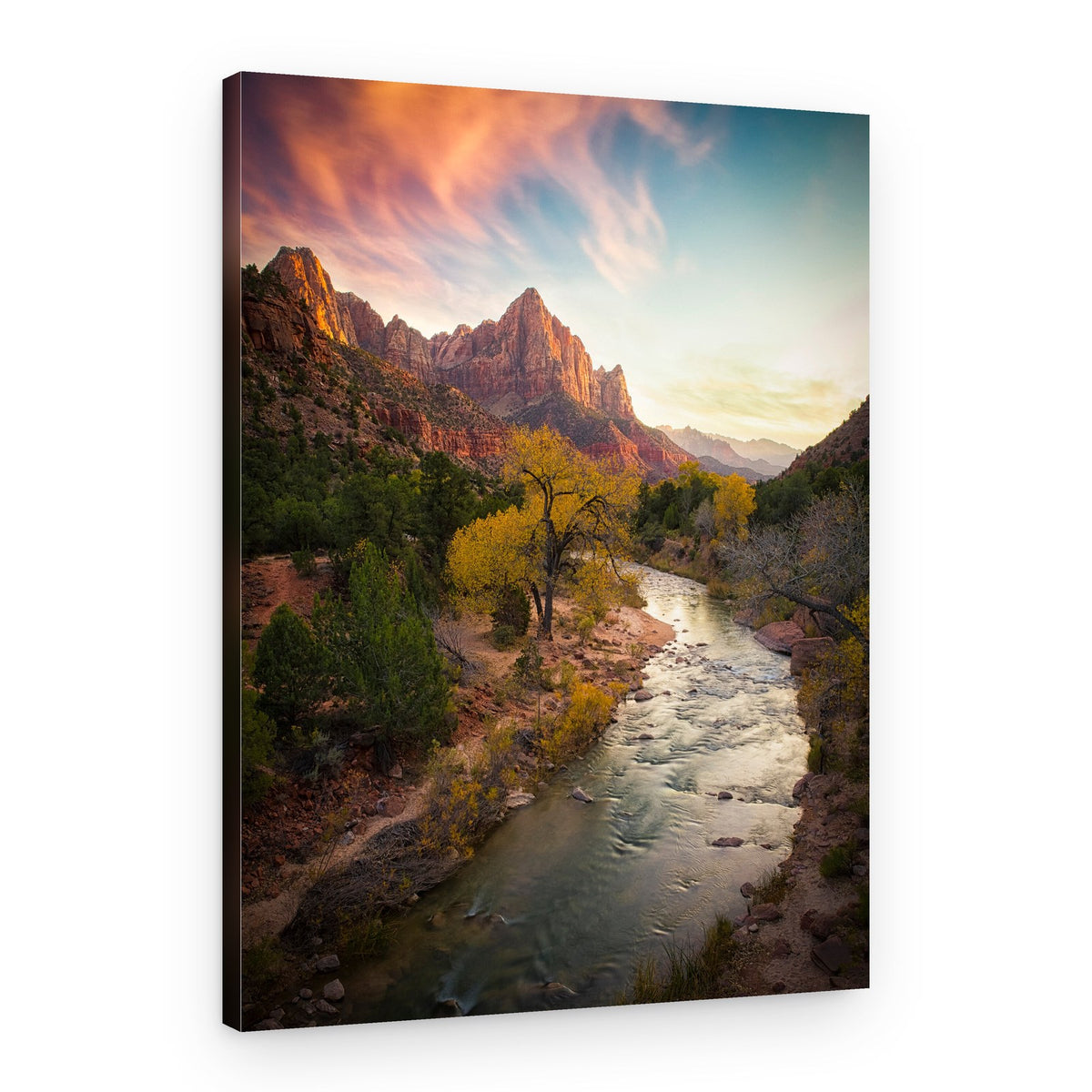Golden Canyon River – Canvas Print