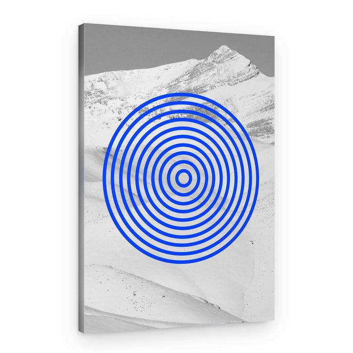 Blue Echoes – Canvas Print