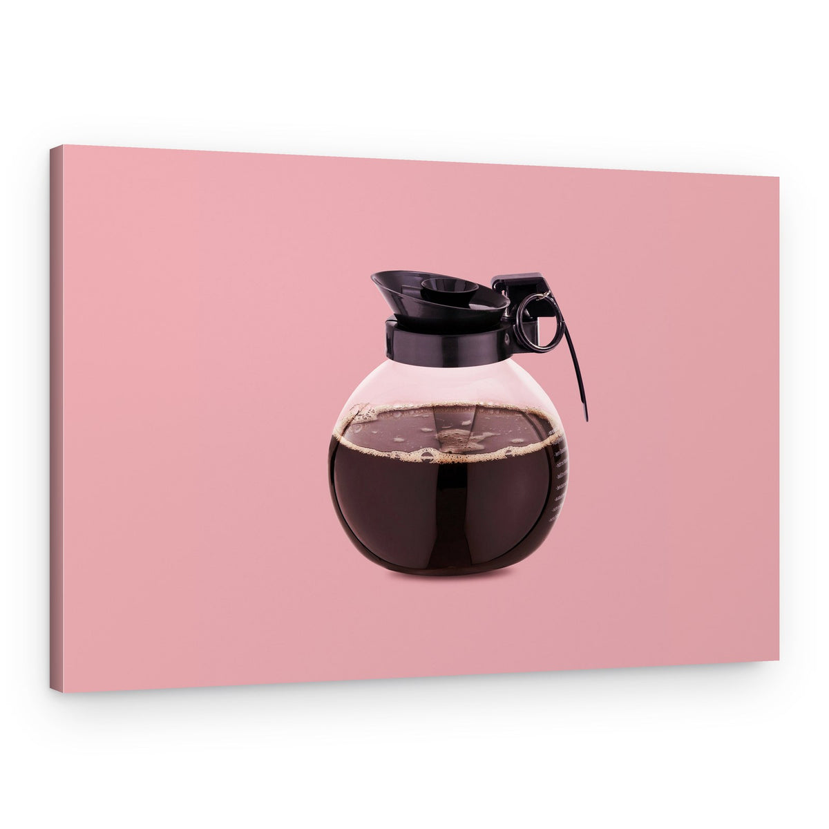 Morning Coffee Grenade – Canvas Print