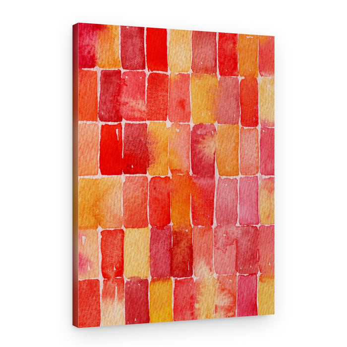 Vibrant Abstract Blocks – Canvas Print