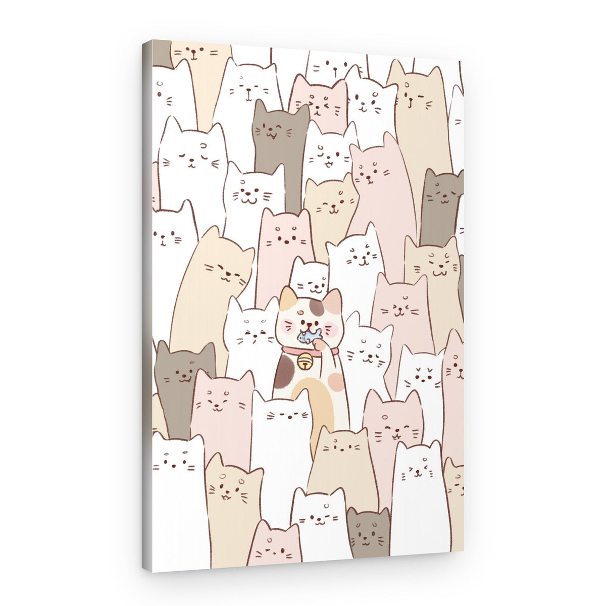 Many Cute Cats – Canvas Print