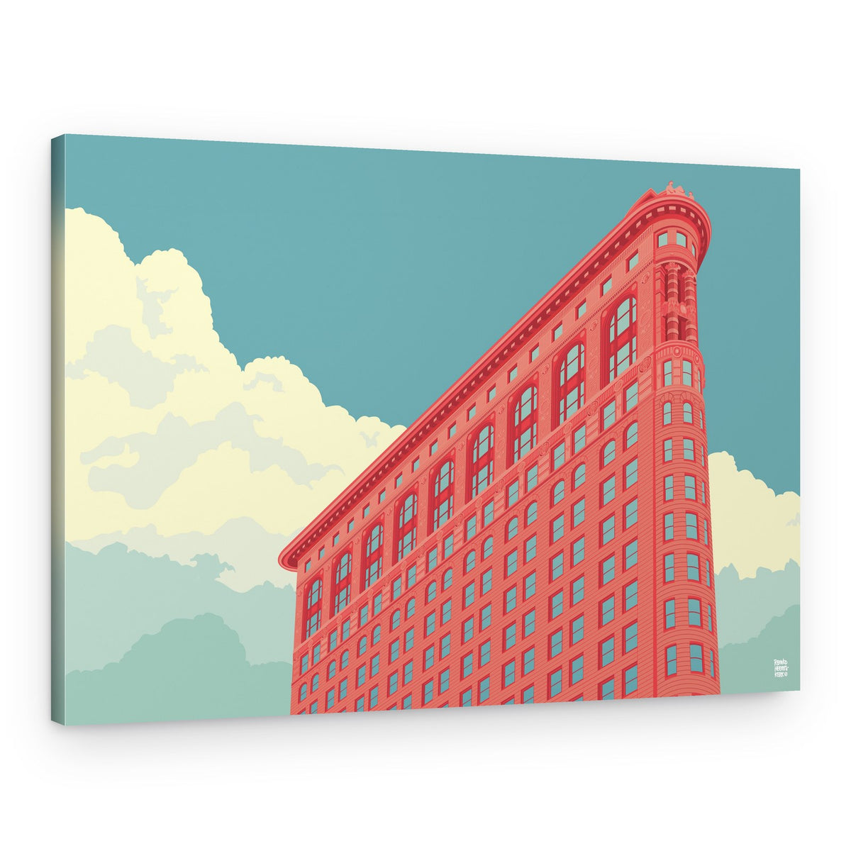 Iconic Flatiron Building – Canvas Print