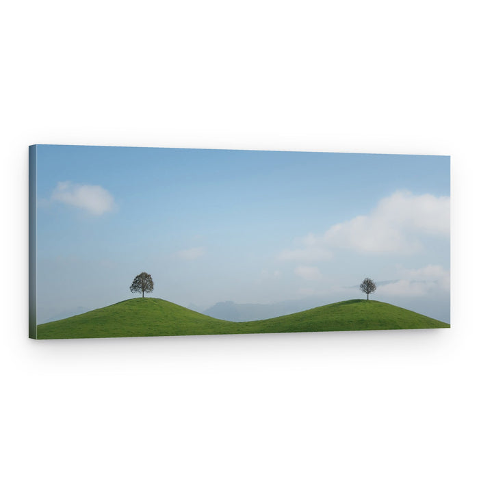 Two Lone Trees – Canvas Print
