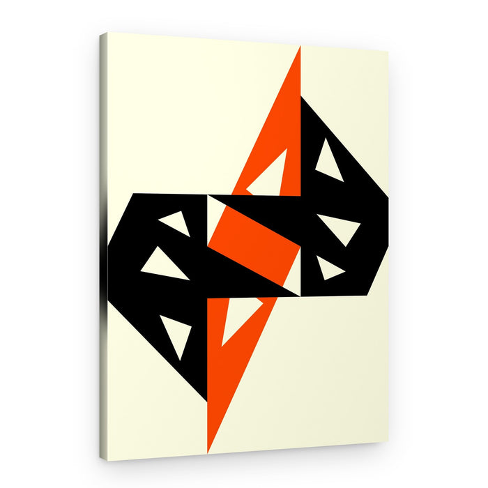Interlocking Abstract Pattern – Canvas Print