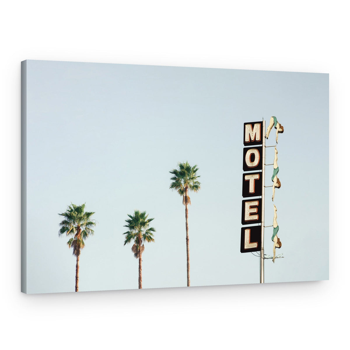 Diving Ladies – Canvas Print
