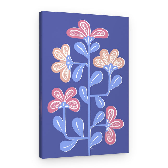 Gentle Folk Flowers – Canvas Print