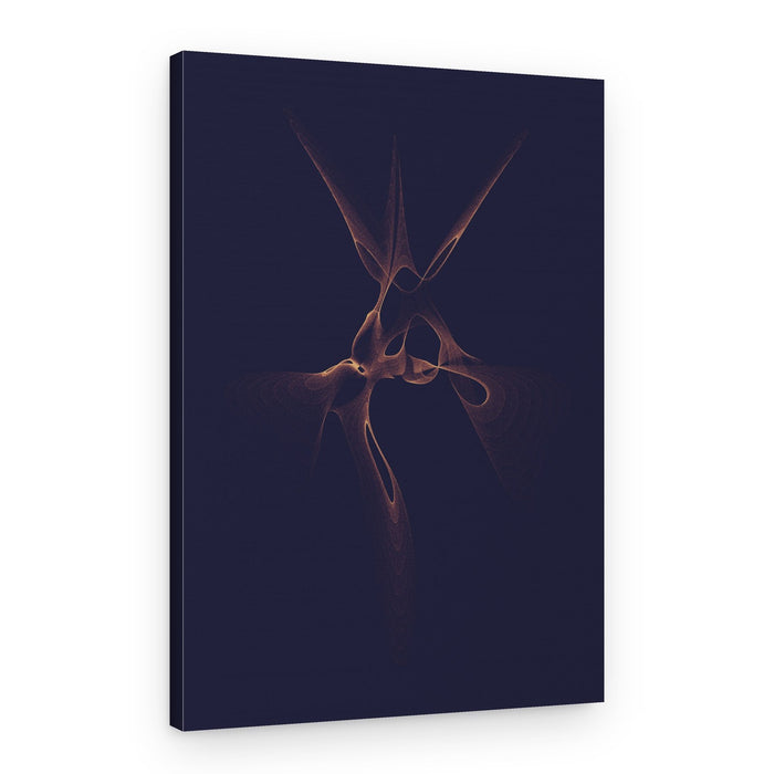 Flowing Golden Light – Canvas Print