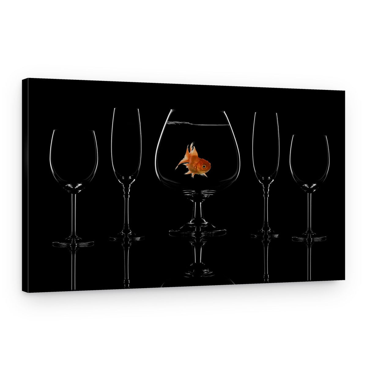 Glass fish – Canvas Print