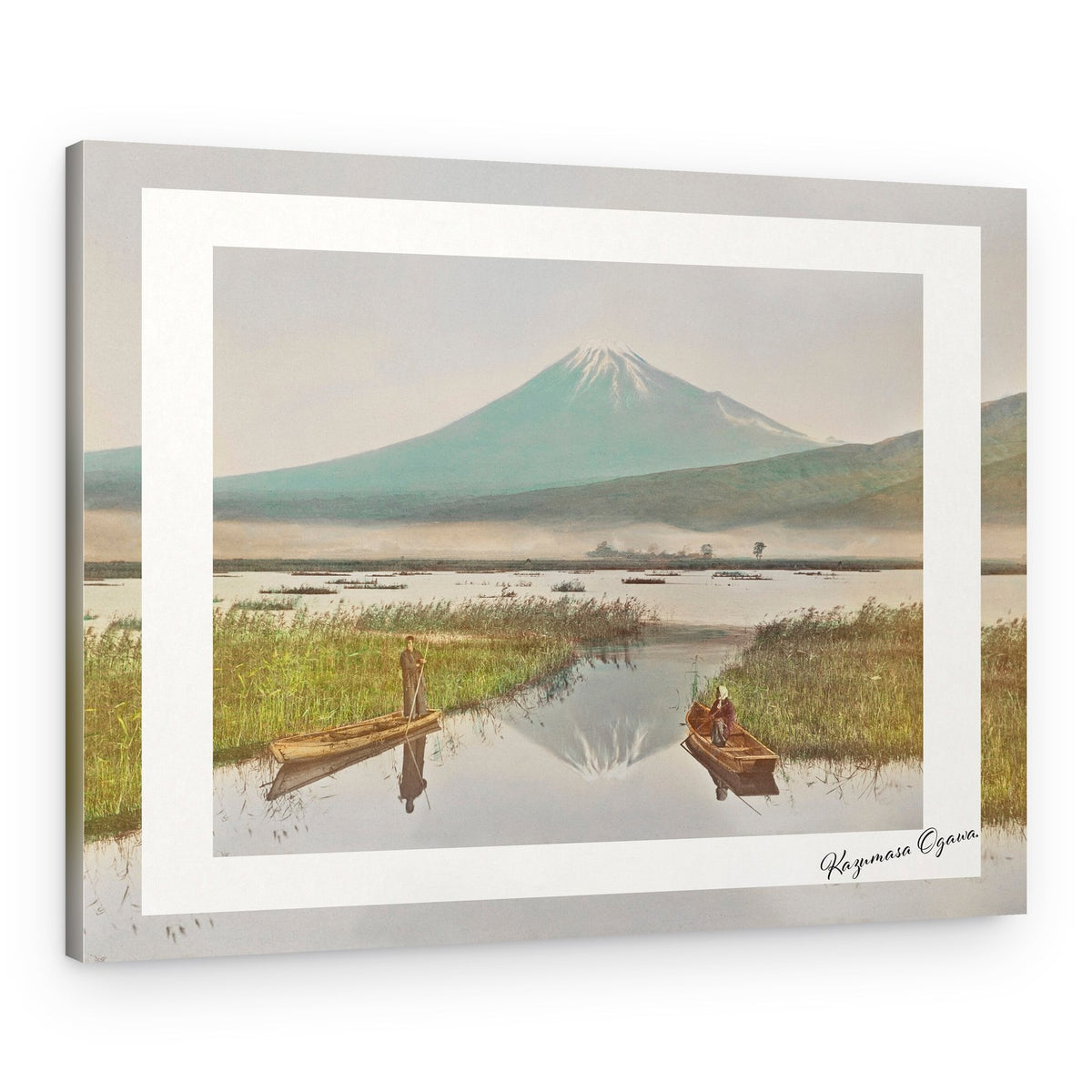 Mount Fuji As Seen From Kashiwabara (1897) – Canvas Print