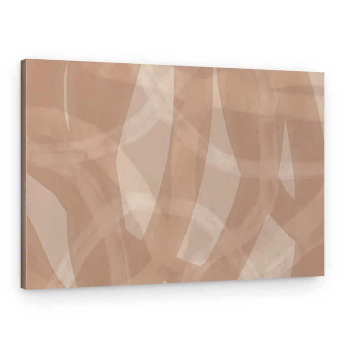 Warm Neutral Shapes – Canvas Print