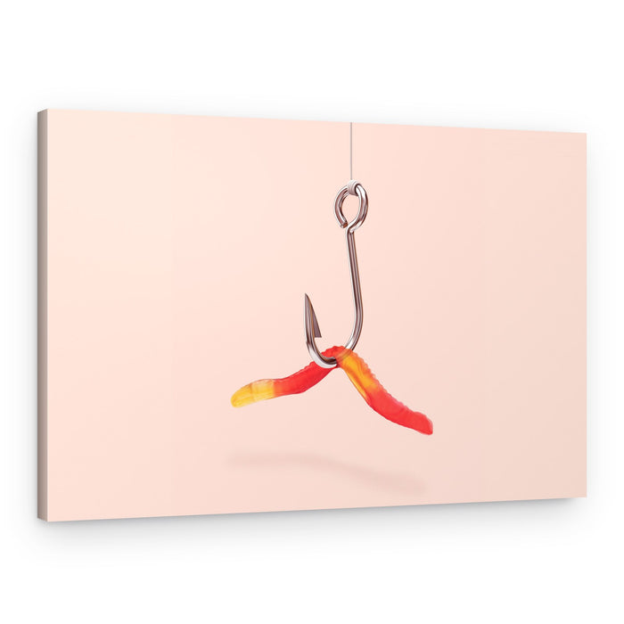 Sweet Temptation Bait – Canvas Print