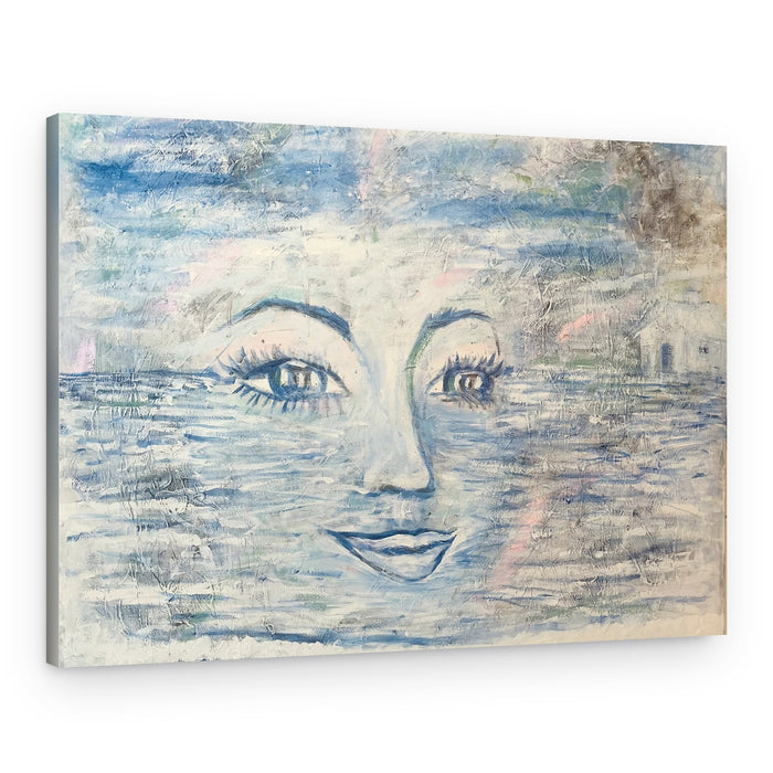 Dreamy Water Face – Canvas Print
