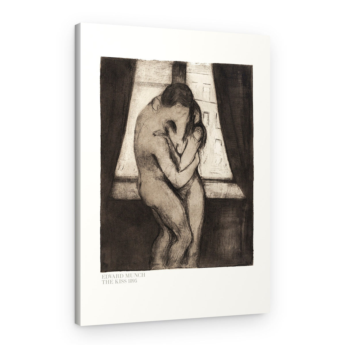 The Kiss 1895 – Canvas Print
