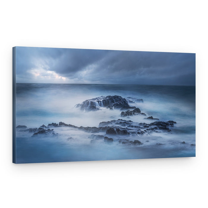 Ethereal Ocean Rocks – Canvas Print