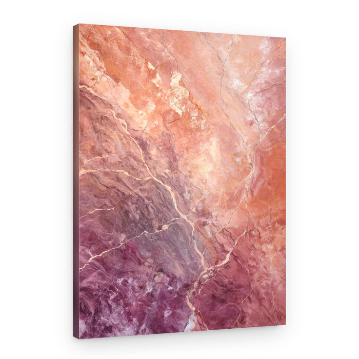 Pink Desert Veins – Canvas Print