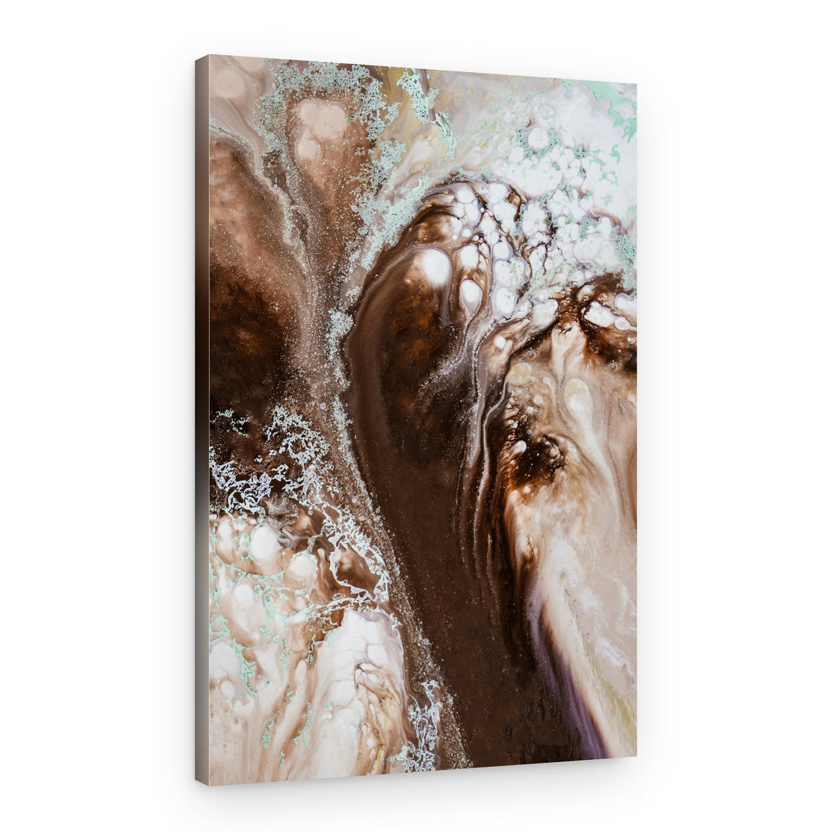 Rustic Abstract - Graceful Flow – Canvas Print