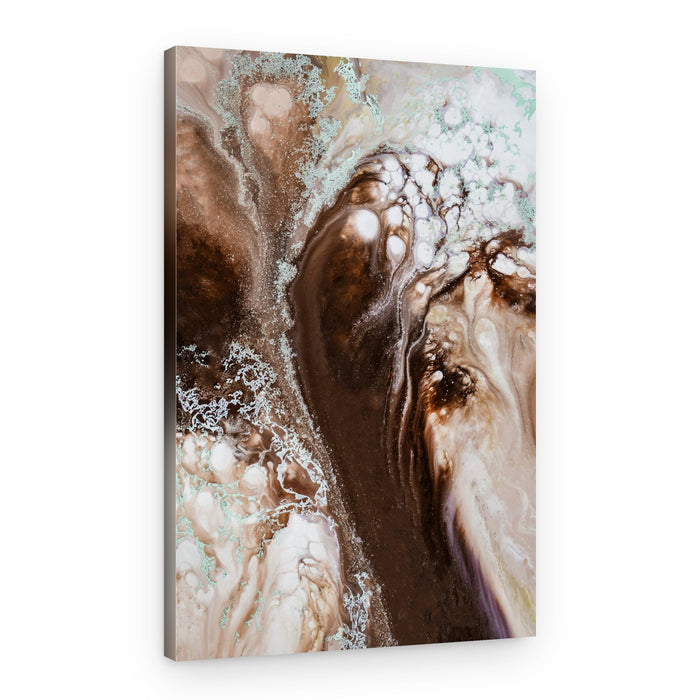 Rustic Abstract - Graceful Flow – Canvas Print