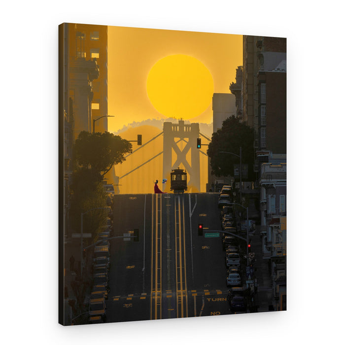 San Francisco Golden Hour – Canvas Print