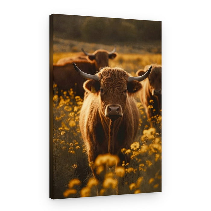Golden Pasture – Canvas Print