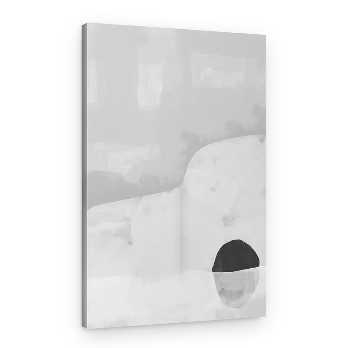 Minimalist Rock Reflection – Canvas Print
