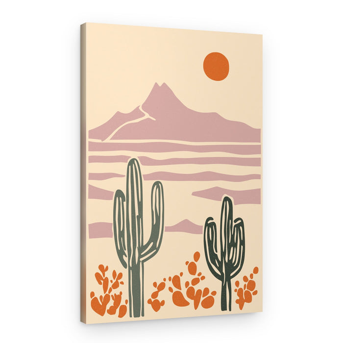 Desertheatno02 – Canvas Print