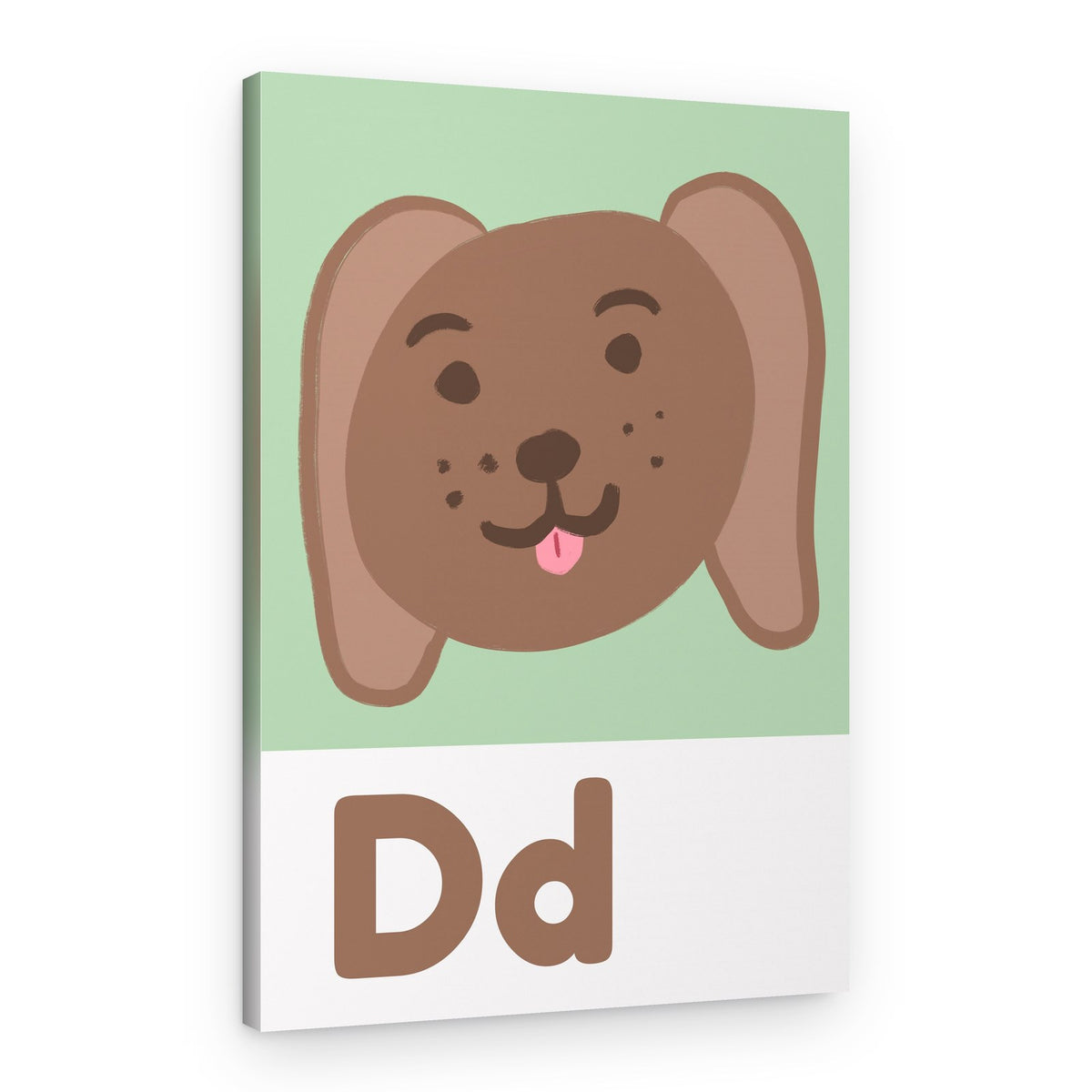 Puppy Alphabet Fun – Canvas Print