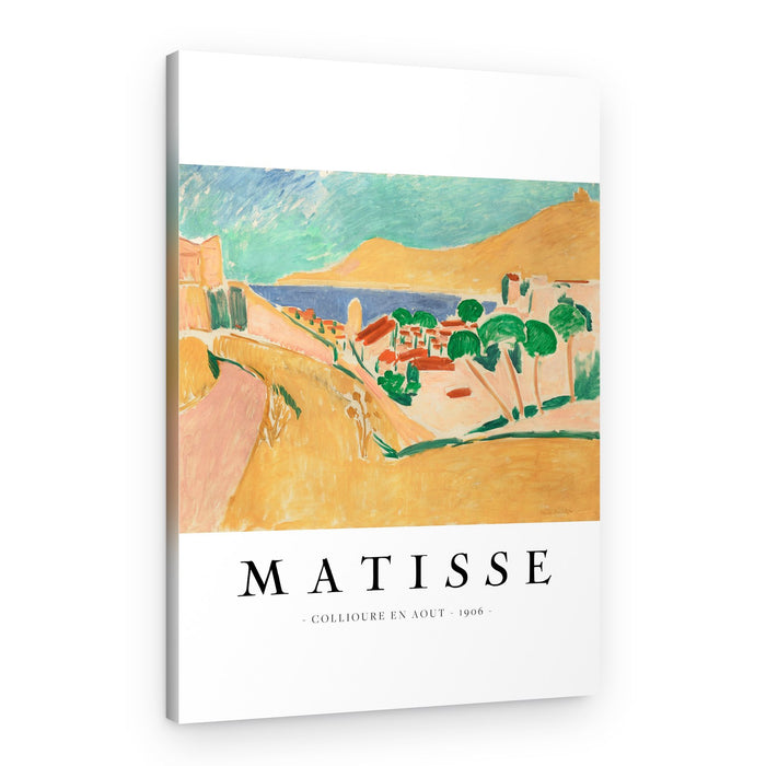 Collioure En Aout – Canvas Print