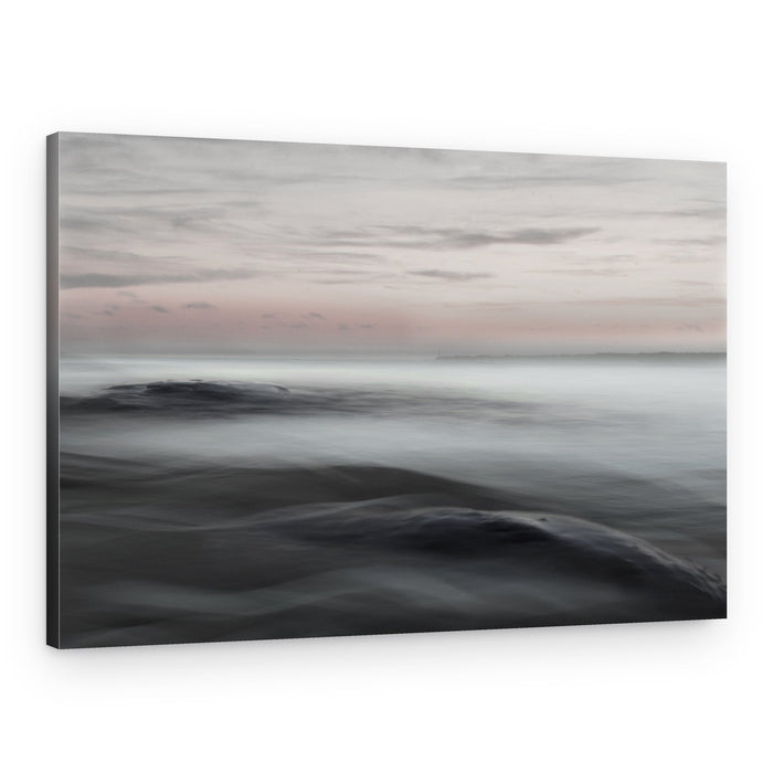 Misty Ocean Serenity – Canvas Print