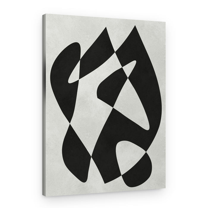 Dynamic Abstract Shapes – Canvas Print