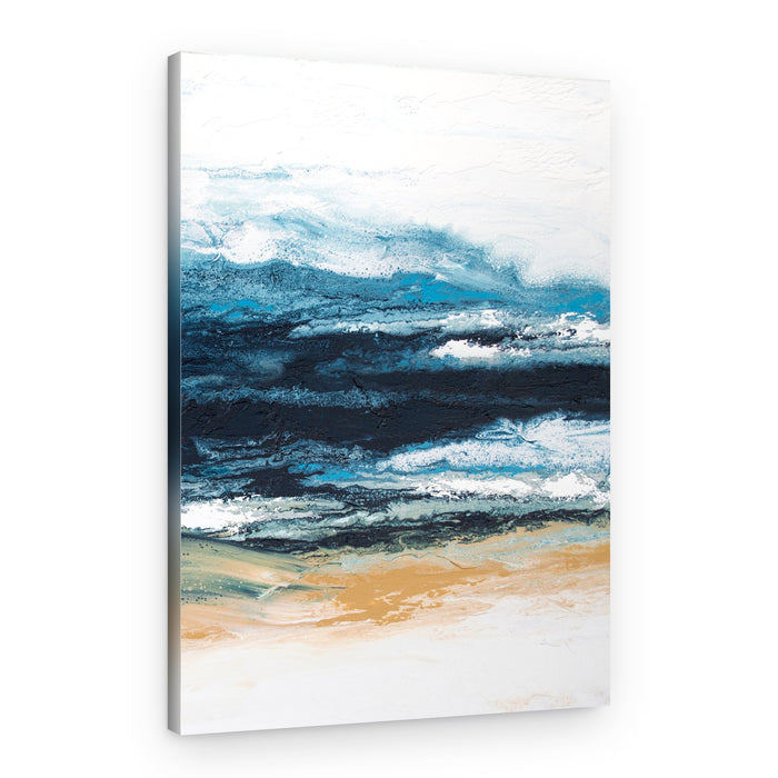 Abstract Ocean Layers – Canvas Print