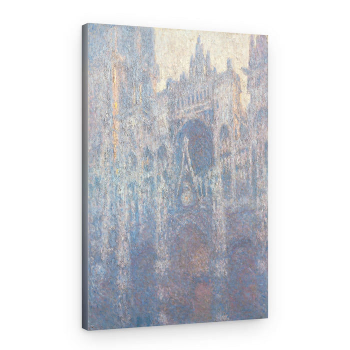 The Portal of Rouen Cathedral In Morning Light (1894) – Canvas Print