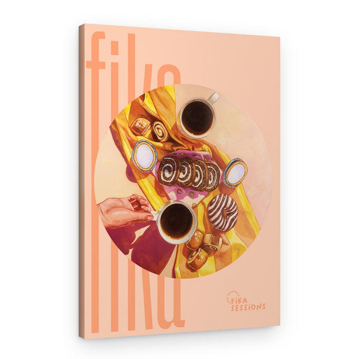Fika Coffee Break – Canvas Print