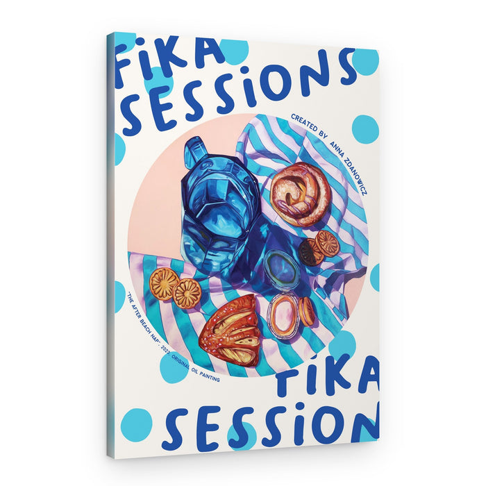 Summer Fika Treats – Canvas Print
