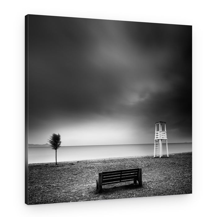 Moody Beach Lifeguard Tower – Canvas Print