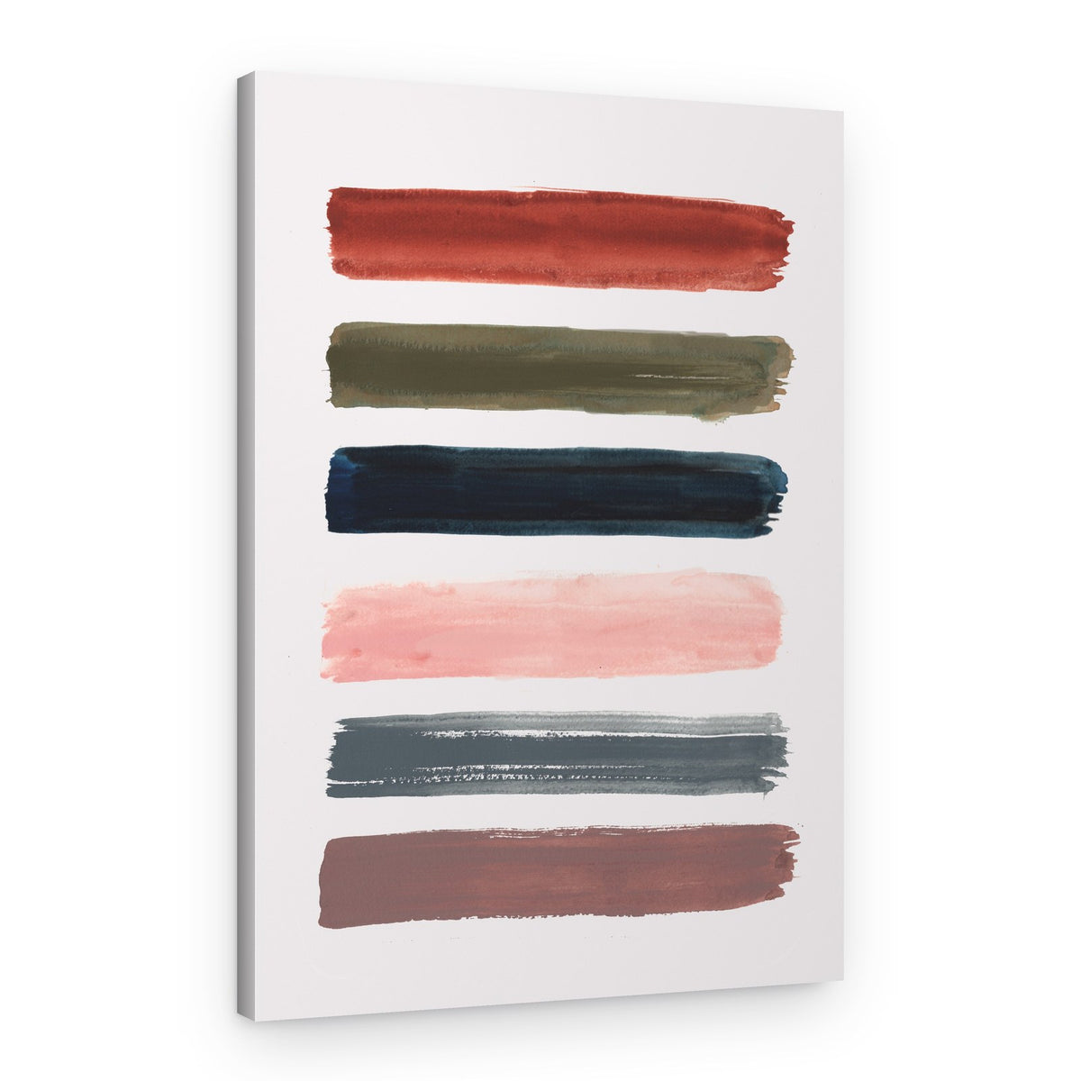 Abstract Color Strokes – Canvas Print