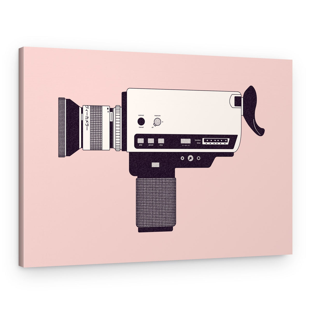 Vintage Film Camera – Canvas Print