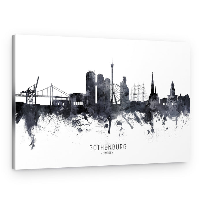 Gothenburg City Skyline – Canvas Print