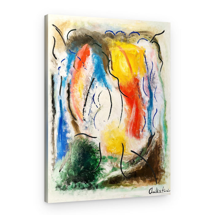 Abstract Colorful Energy – Canvas Print