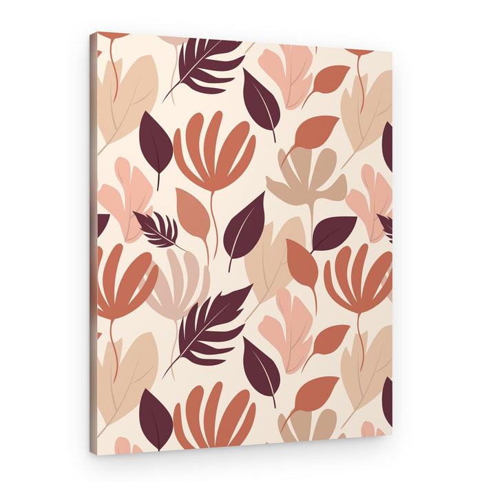 Modern Floral Forms – Canvas Print