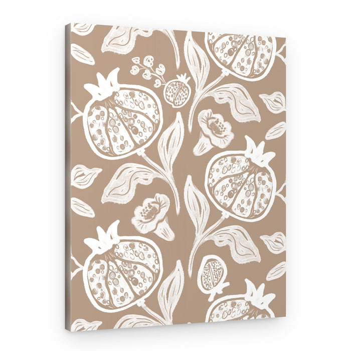 Pomegranates Pattern – Canvas Print