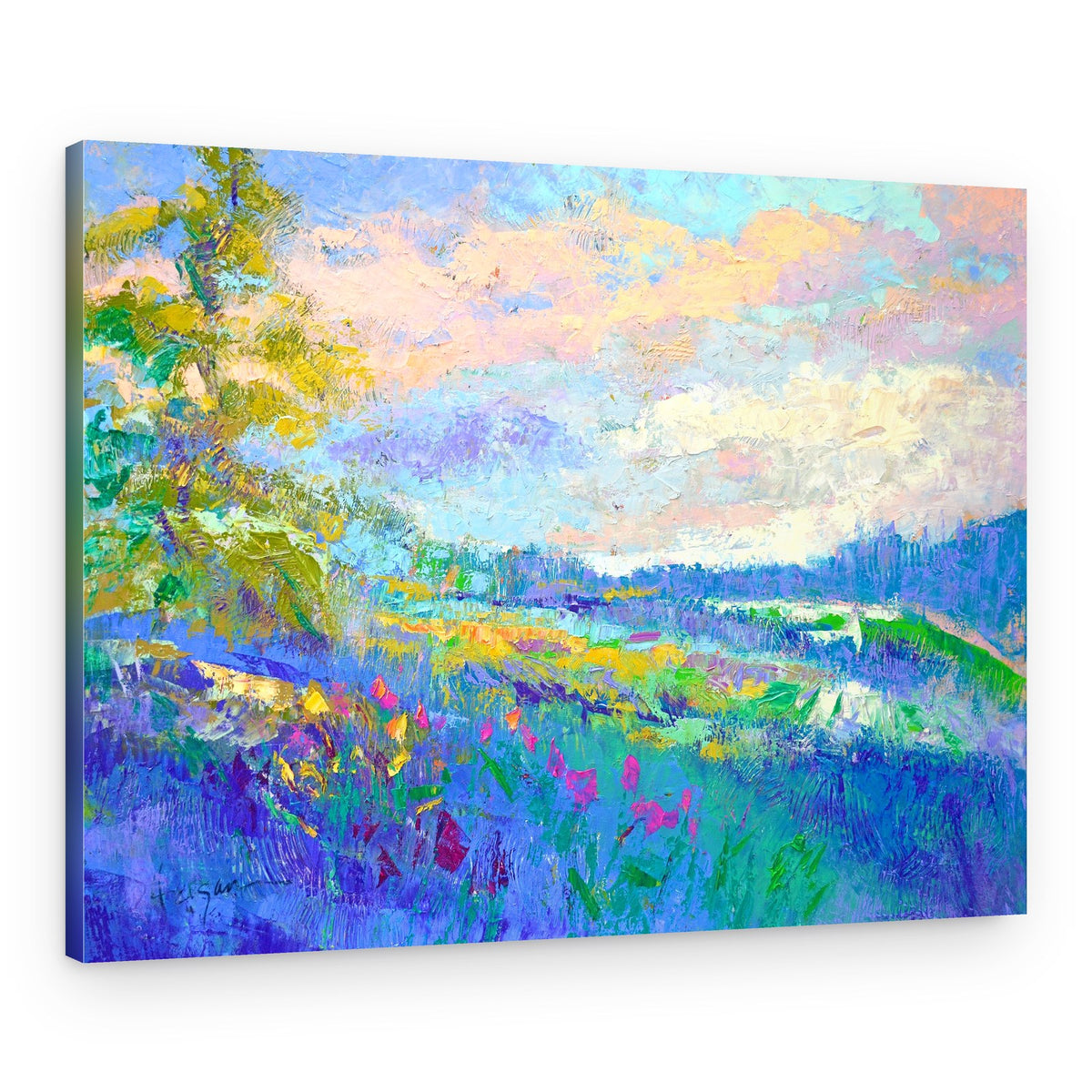 Impressionist Landscape – Canvas Print