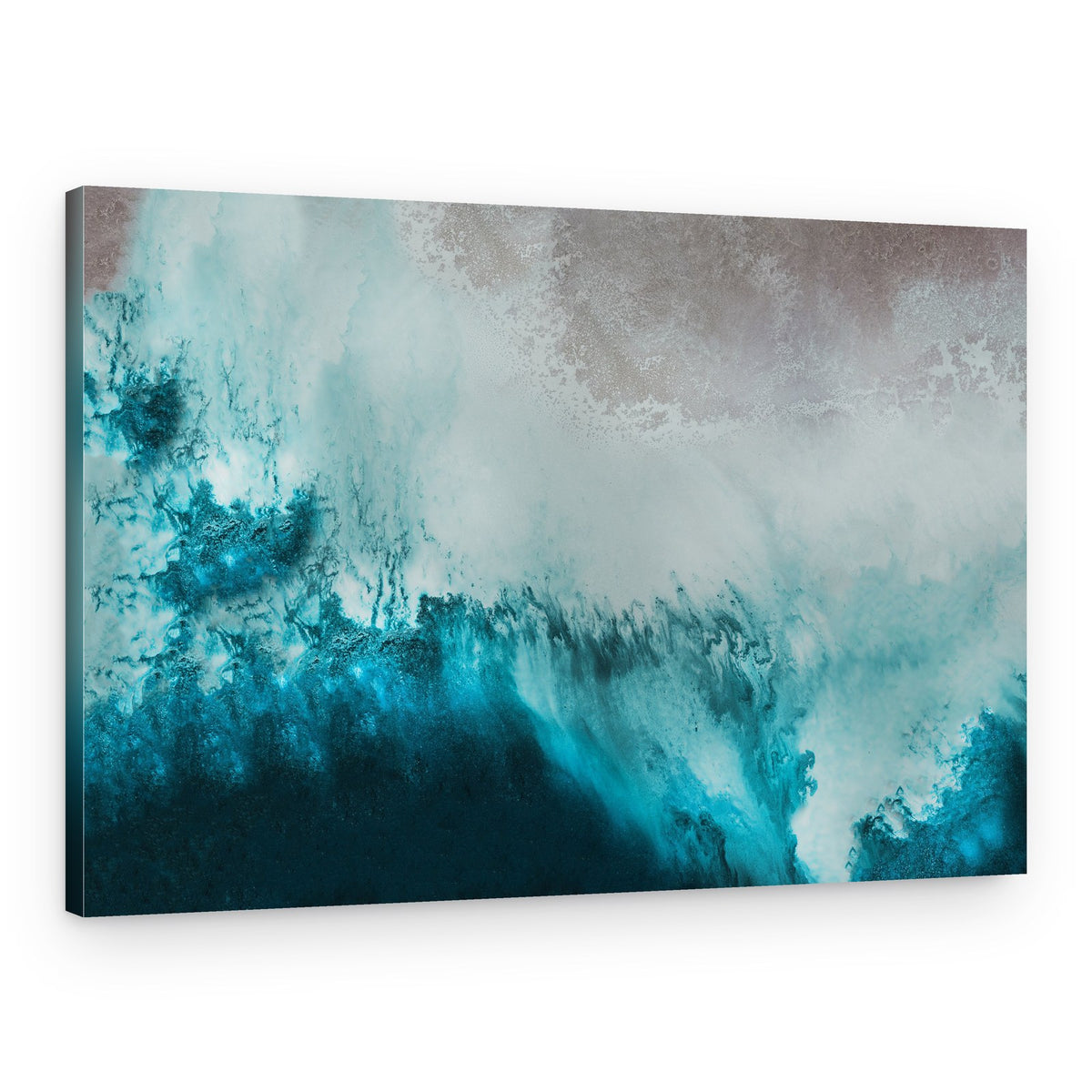 Teal Beach – Canvas Print